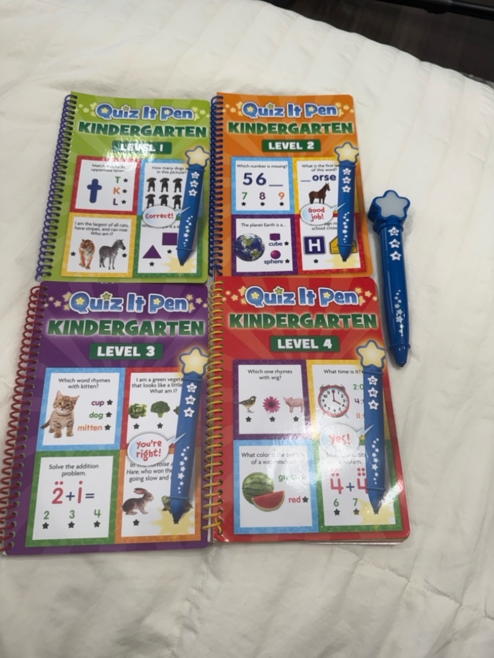 Kindergarten Activity Set with  Answer quiz it Pen - Picture 4 of 6